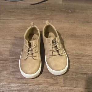 OshKosh B'gosh Tan Lace-Up Kids Sneakers